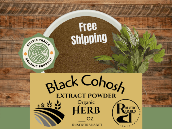 Organic Black Cohosh Powder Extract